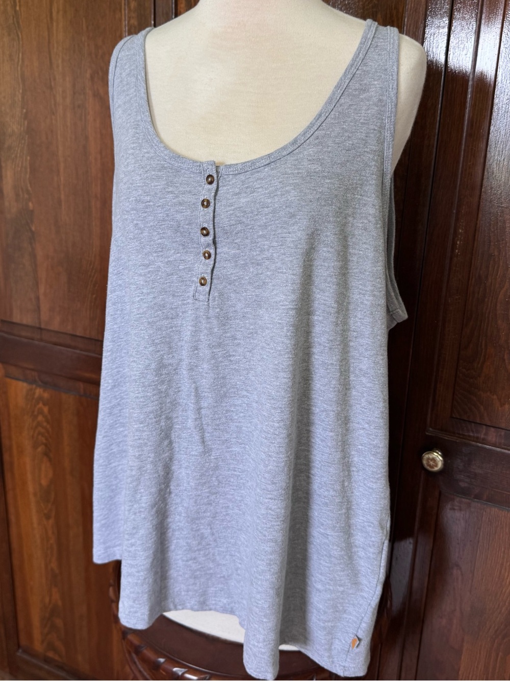 Carhartt Women’s Henley Slightly Fitted Sleeveless Workwear Tank Top Cotton XXL